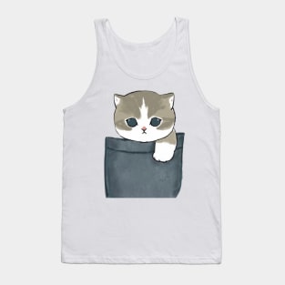 Mofu Sand Pocket Kitty Tank Top